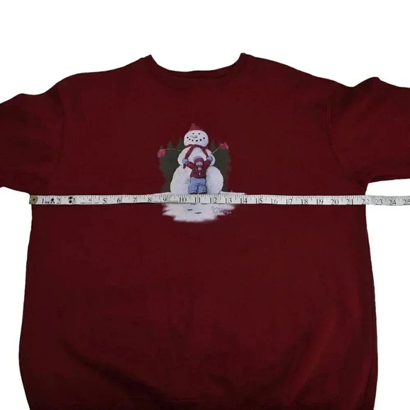 Northern Reflections Holiday Christmas Sweater Sweatshirt Winter  Snowman Small - Picture 6 of 8